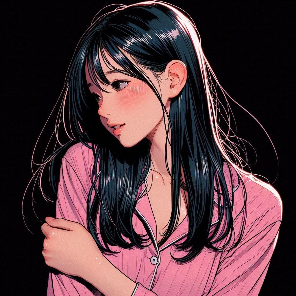 ピンクのパジャマ