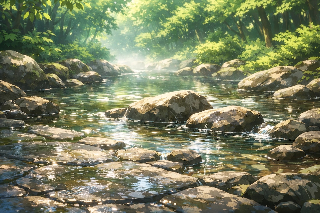 Whispering Creek in the Morning