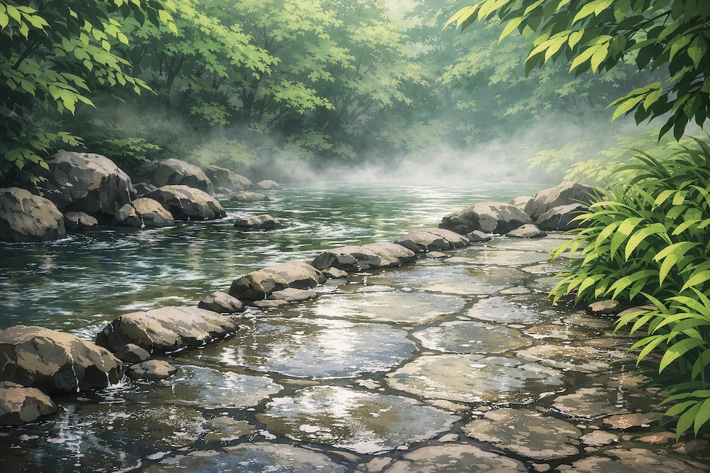 Whispering Creek in the Morning