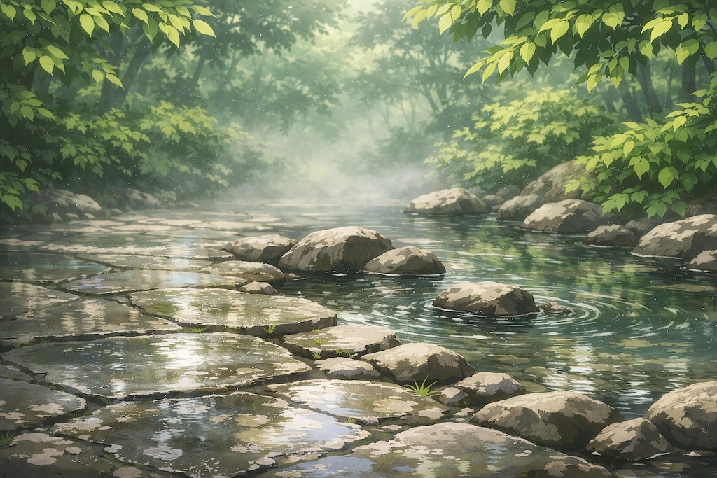 Whispering Creek in the Morning