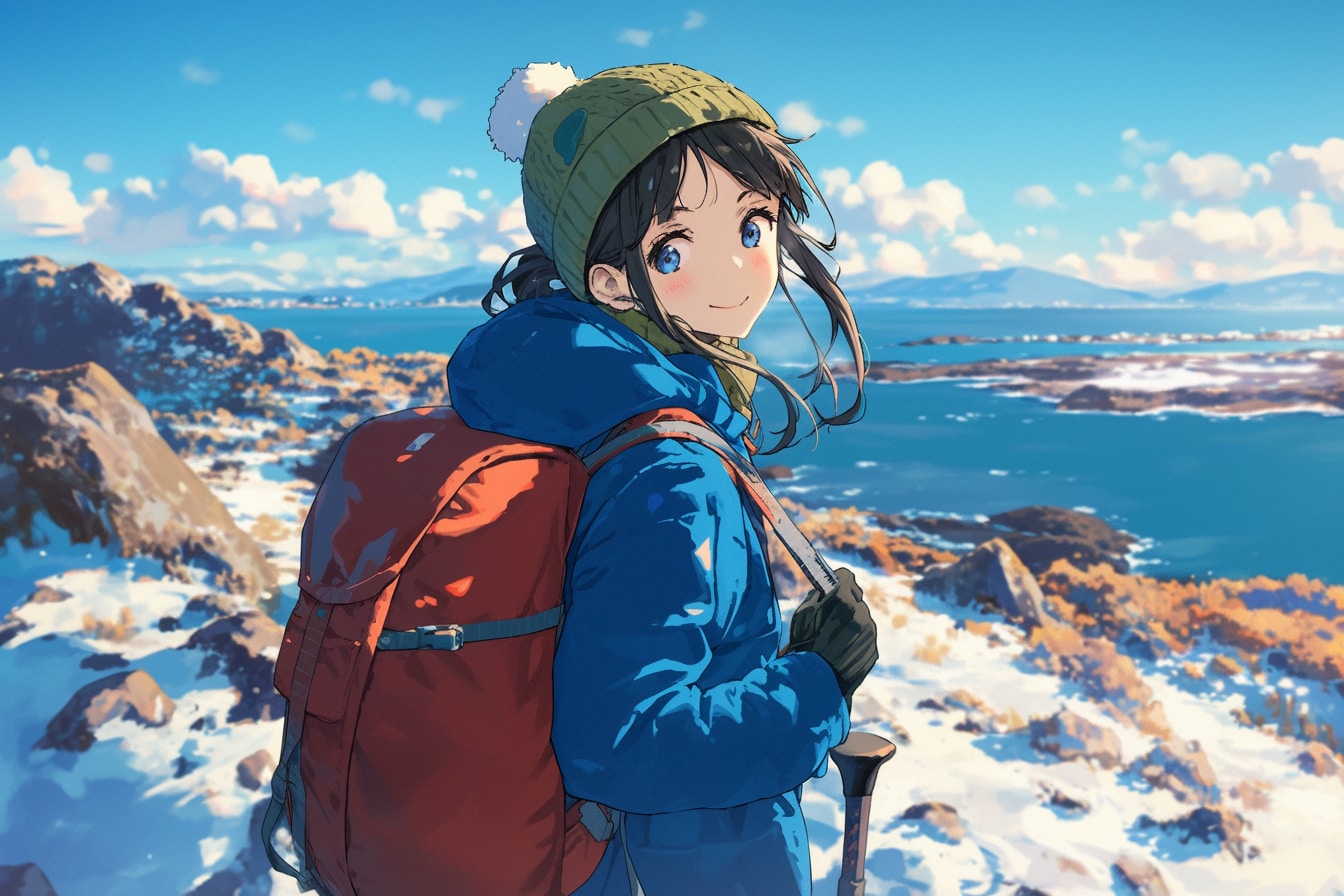 旅する少女04 | の人気AIイラスト・グラビア