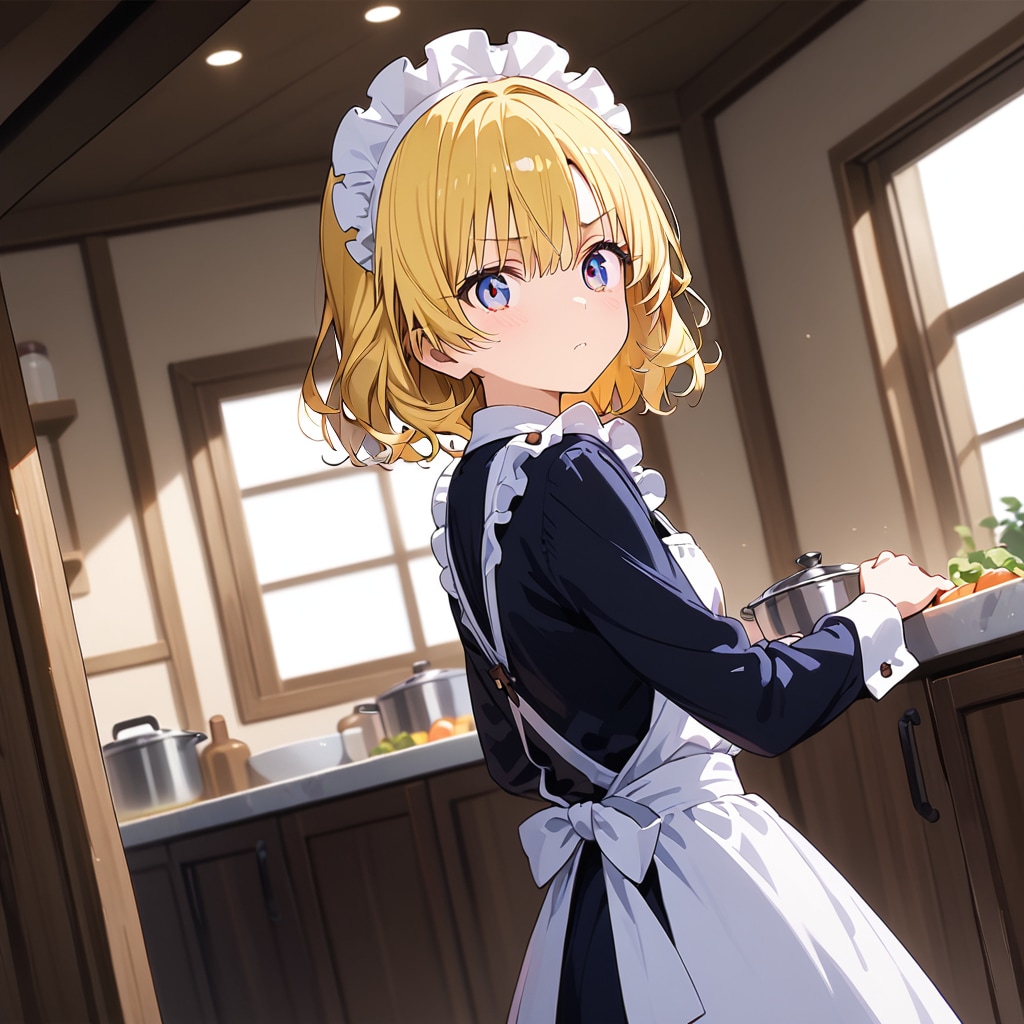 幼メイドの初仕事