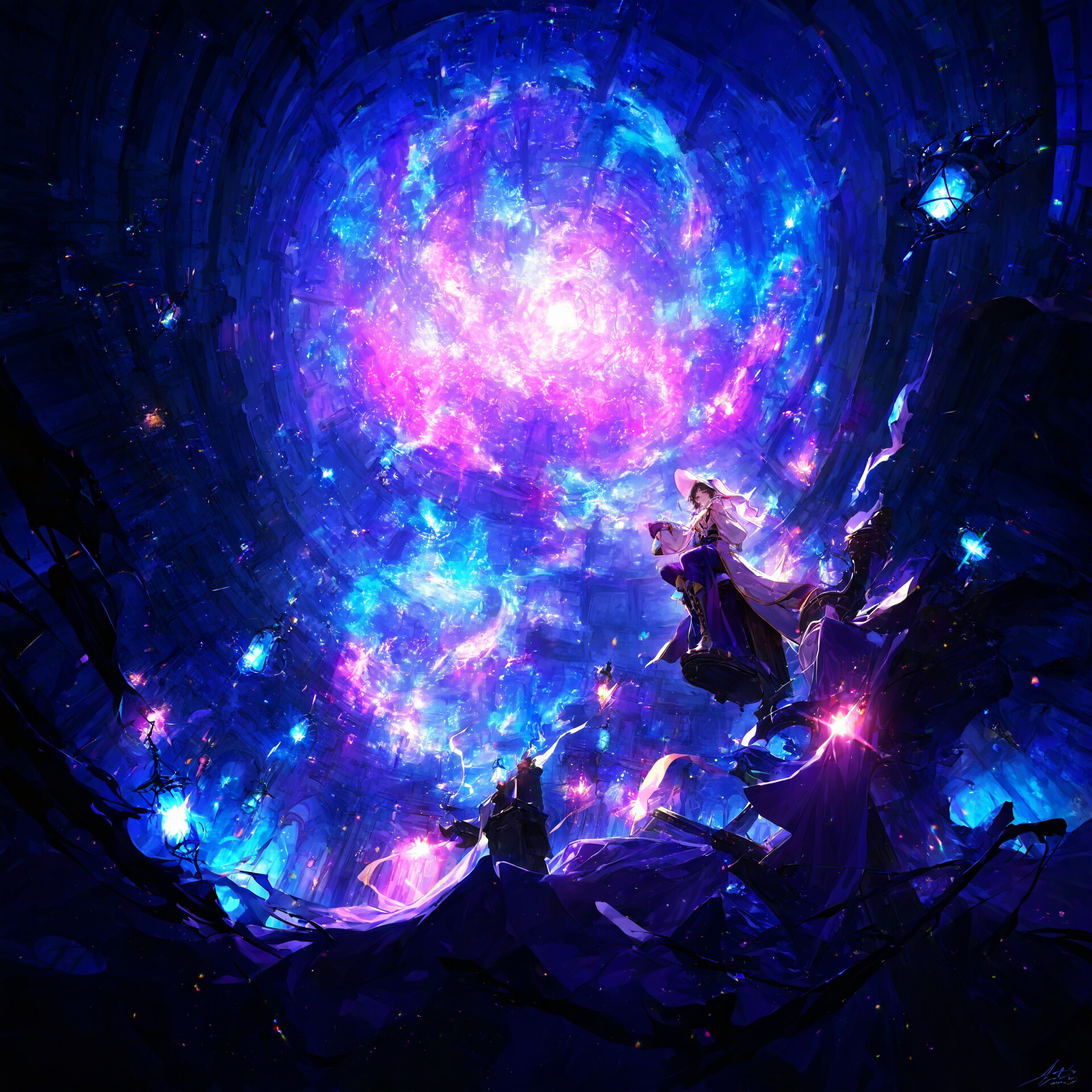 先駆けた魔術師 | の人気AIイラスト・グラビア