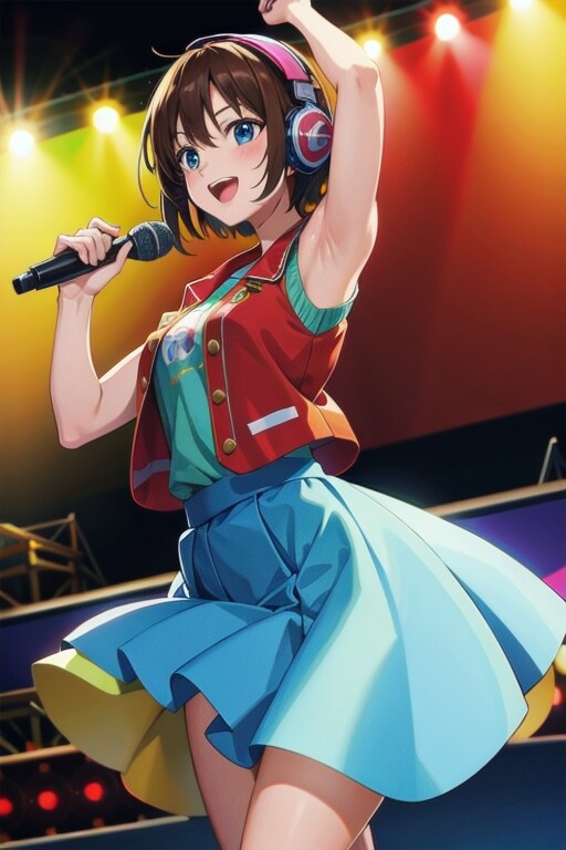 ライブでノリノリ🎶🎤💕