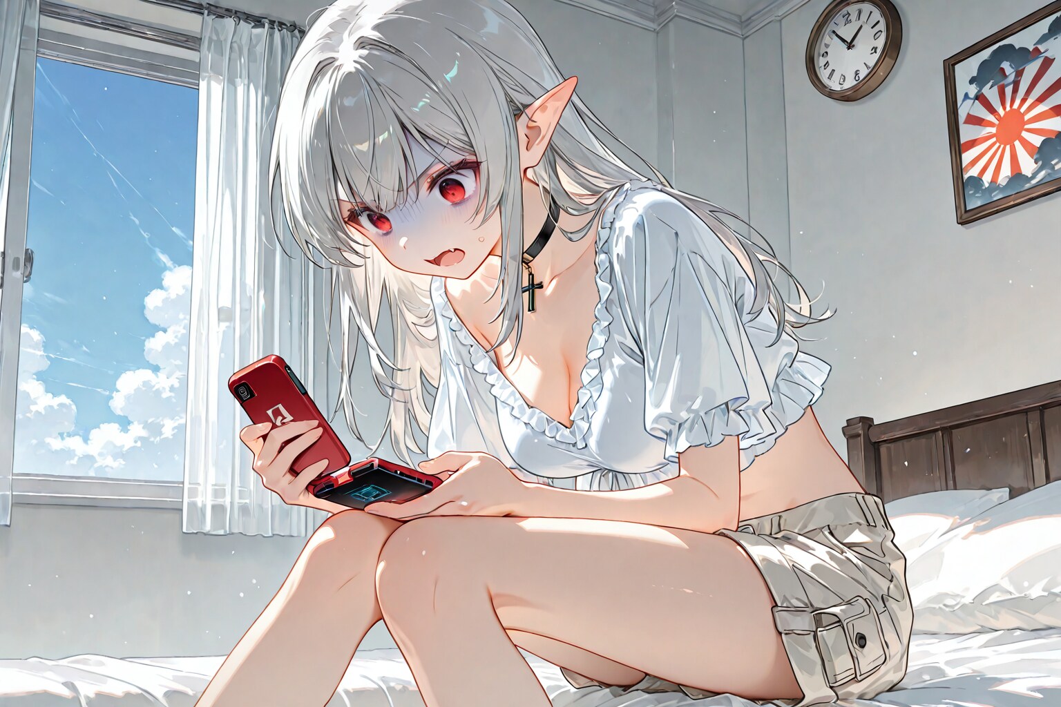 遅刻DEATH『うそうそうそうそーッ！？』アビゲイル（TS吸血鬼）