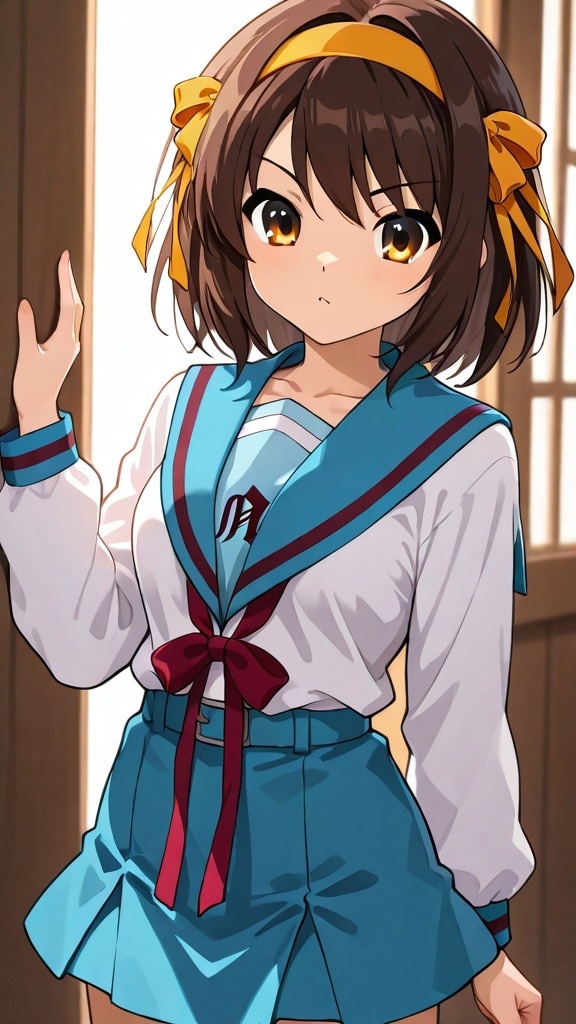 suzumiya haruhi (suzumiya haruhi no yuuutsu) | の人気AIイラスト・グラビア