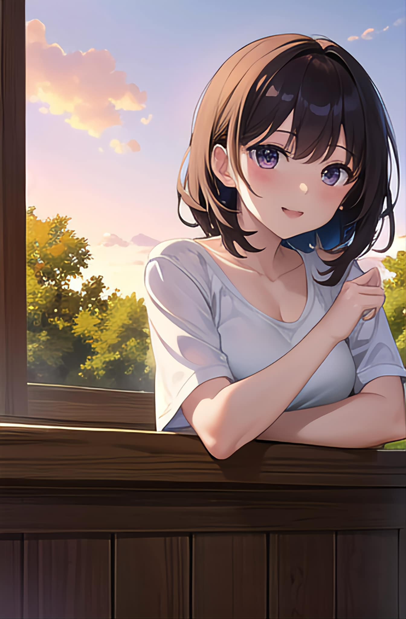 やっと起きてきたの？ | の人気AIイラスト・グラビア