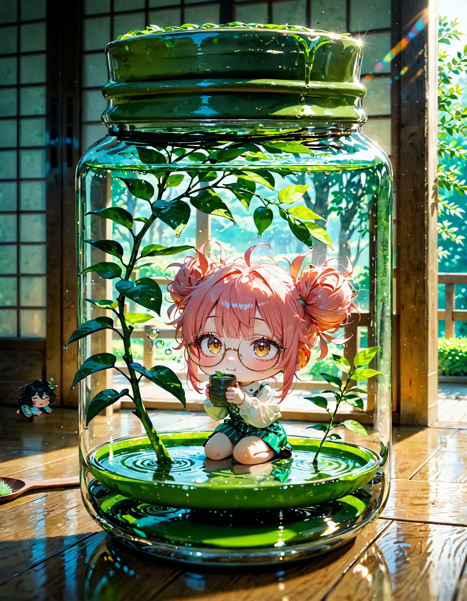 今日は何の日？　川根茶の日 | の人気AIイラスト・グラビア