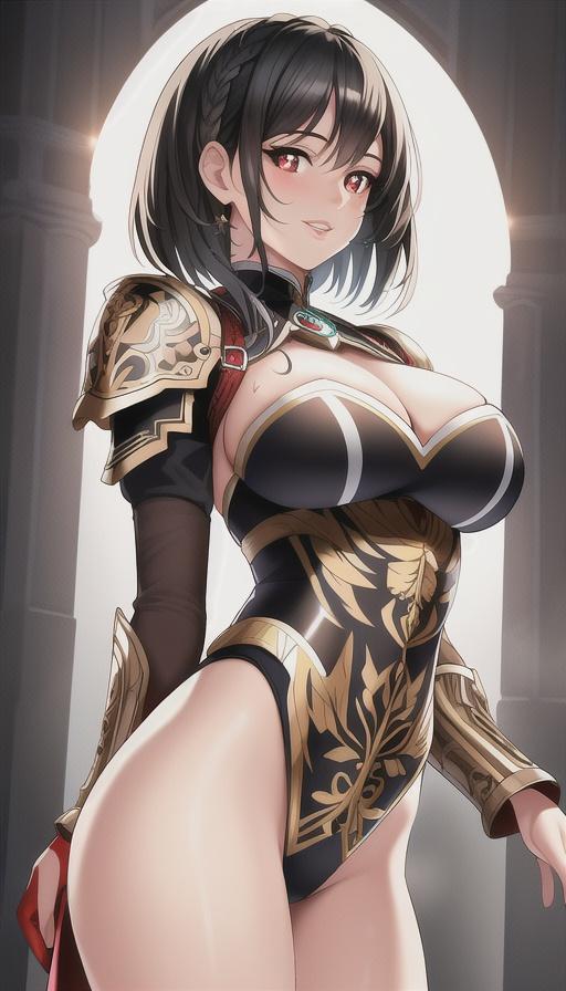 スタイリッシュな女戦士