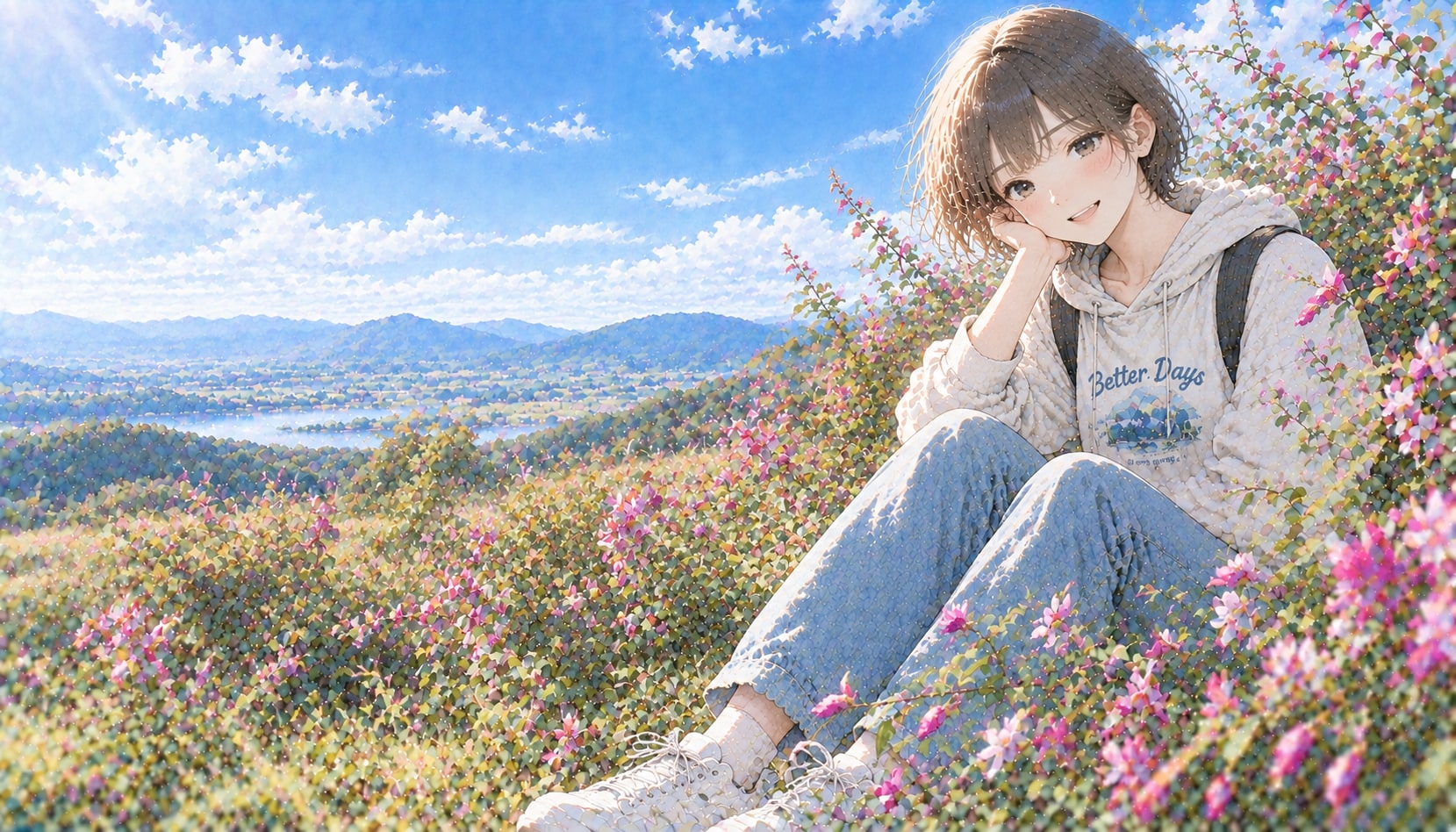 誕生花　0924 ハギ | の人気AIイラスト・グラビア