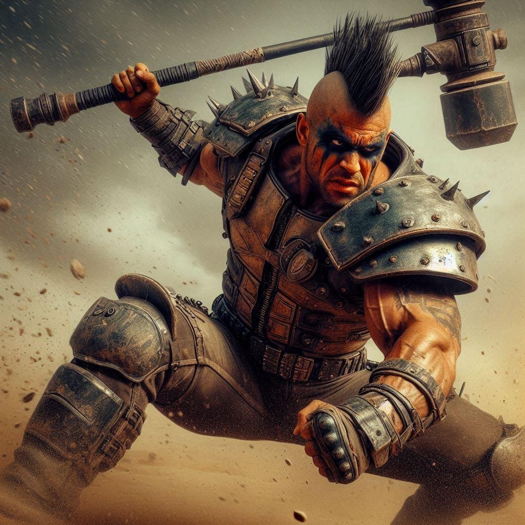 惚れ惚れする肉体美♪終末世界を生きるヒャッハー達！（要は北〇の拳の雑魚実写版です😅・・今回も胸のあの部分が描写されていない＆プロテクターで隠れている品だけを選んだ全年齢仕様です💦）