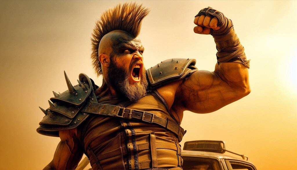 惚れ惚れする肉体美♪終末世界を生きるヒャッハー達！（要は北〇の拳の雑魚実写版です😅・・今回も胸のあの部分が描写されていない＆プロテクターで隠れている品だけを選んだ全年齢仕様です💦）