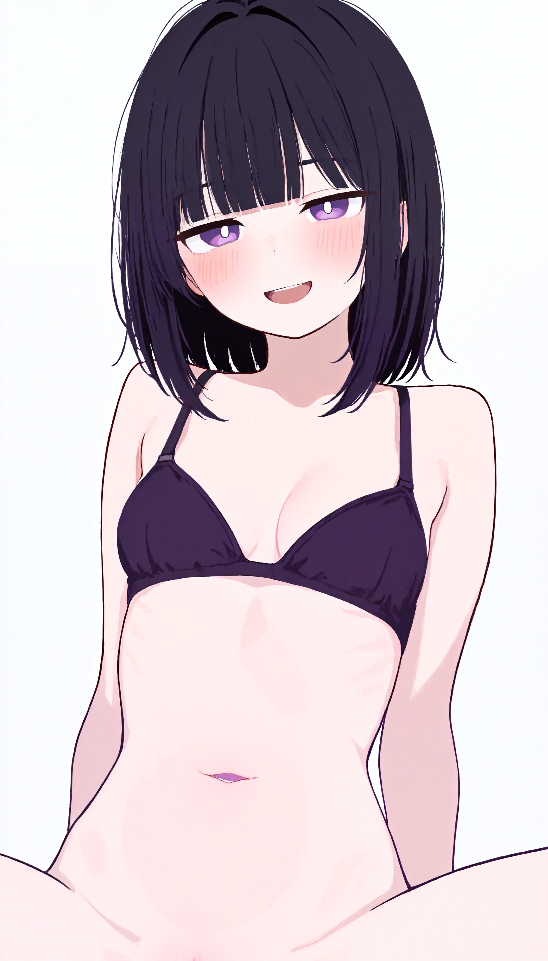 下は脱がされちゃった…