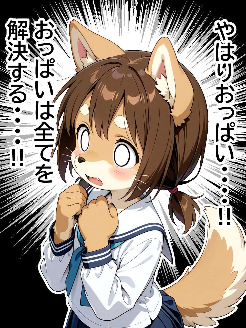 Xとケモノちゃん色々イラスト。