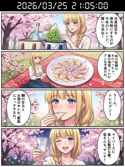 『冷凍枝豆』を保冷剤代わりに