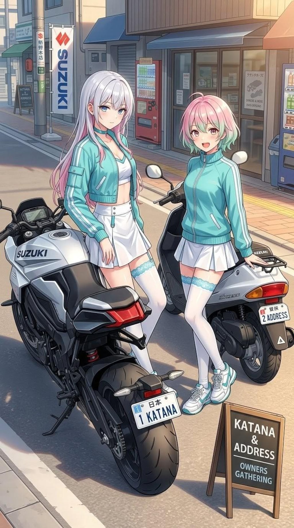 鈴木ちゃんと芽依(Mei)