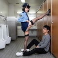 ハイキックパンチラ 3枚目