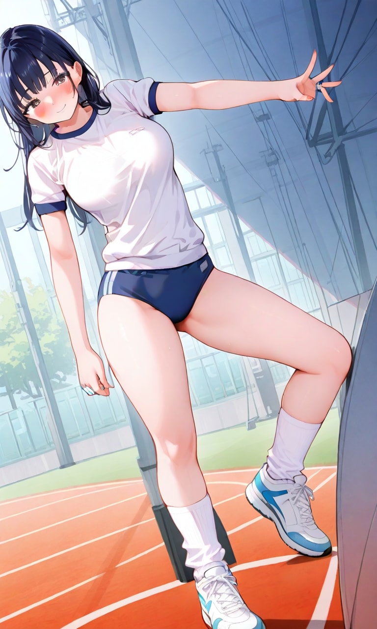 青ブルマの杏奈さん