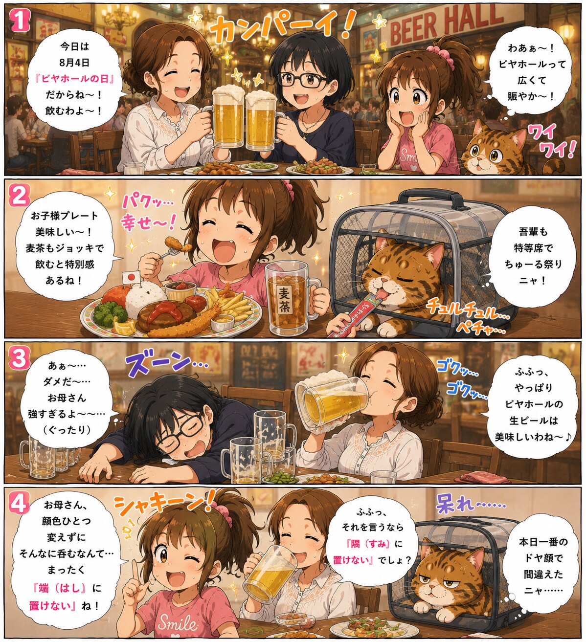 場末のビヤガーデンでしょ～ | の人気AIイラスト・グラビア