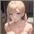巨乳ツインテ―ル　Big breasts twin tails 3枚目