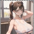 巨乳ツインテ―ル　Big breasts twin tails 7枚目