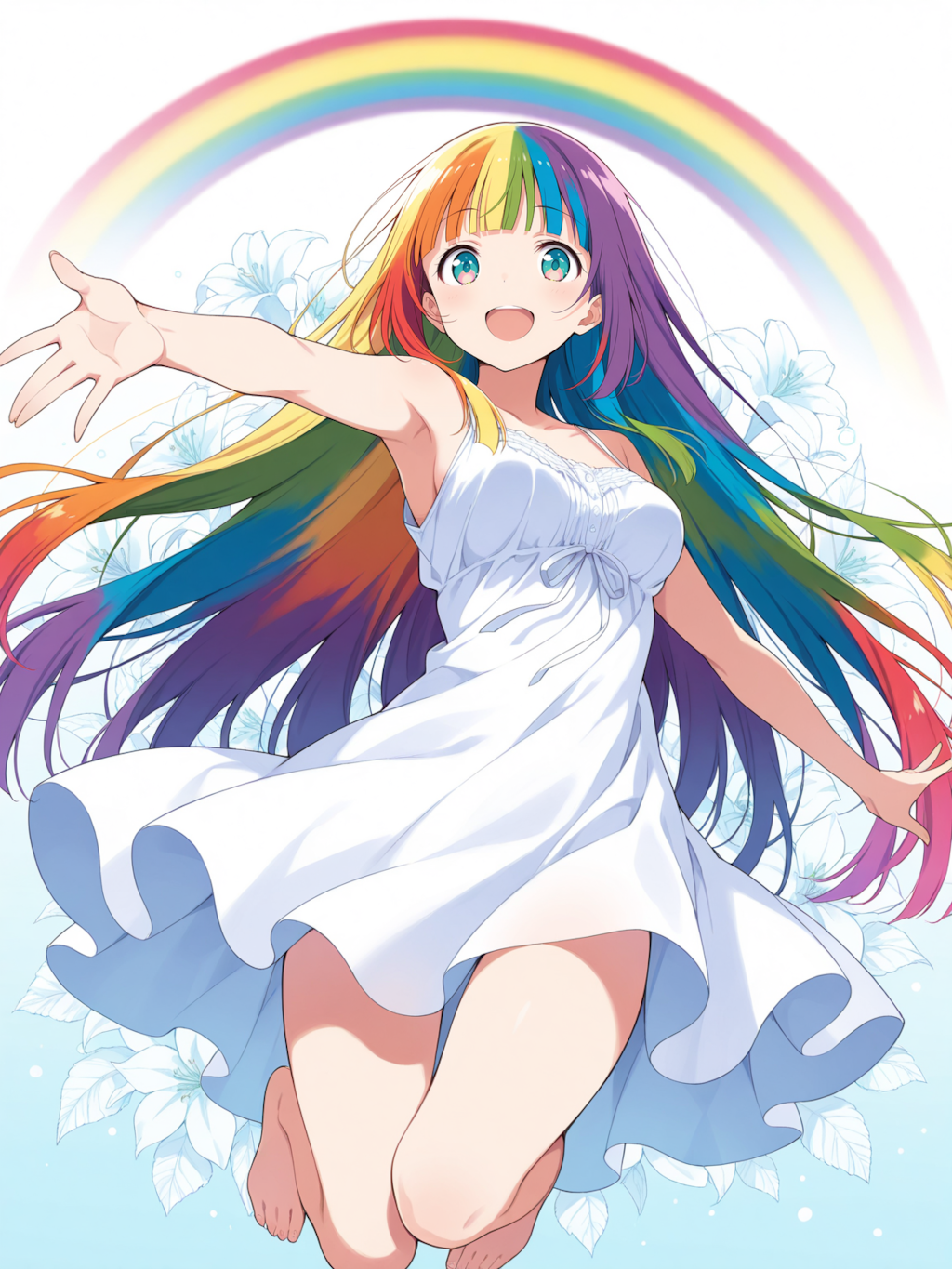 カラフルヘアー