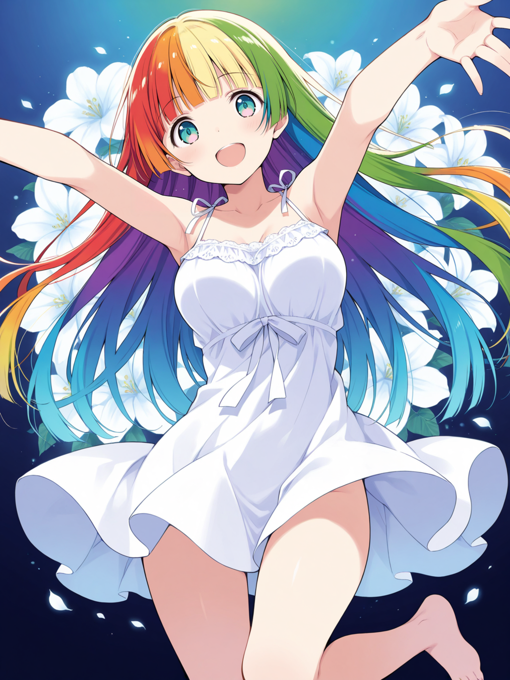 カラフルヘアー