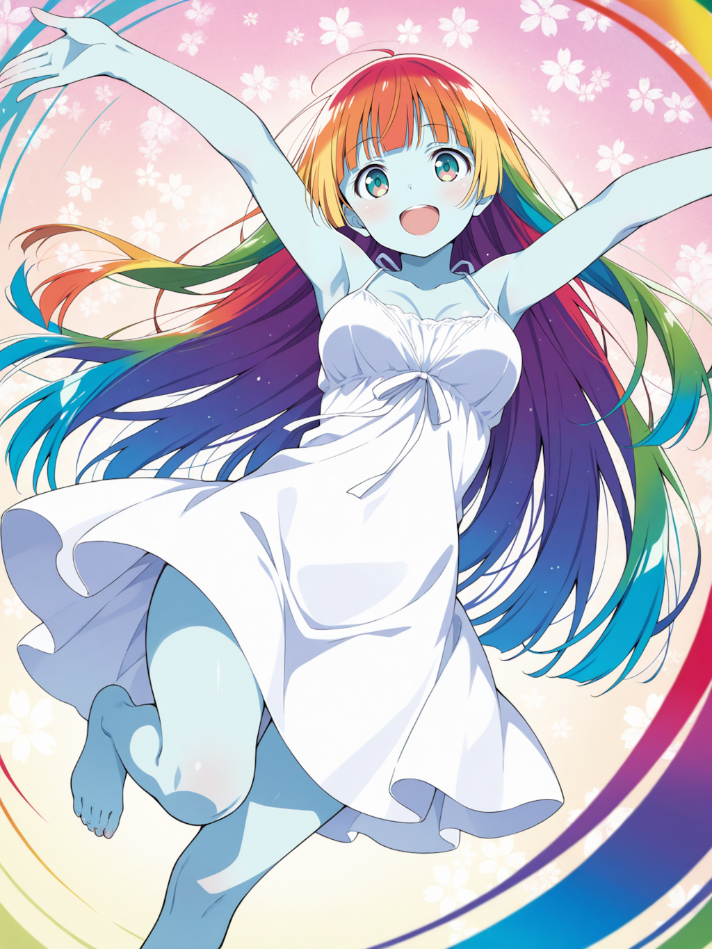 カラフルヘアー