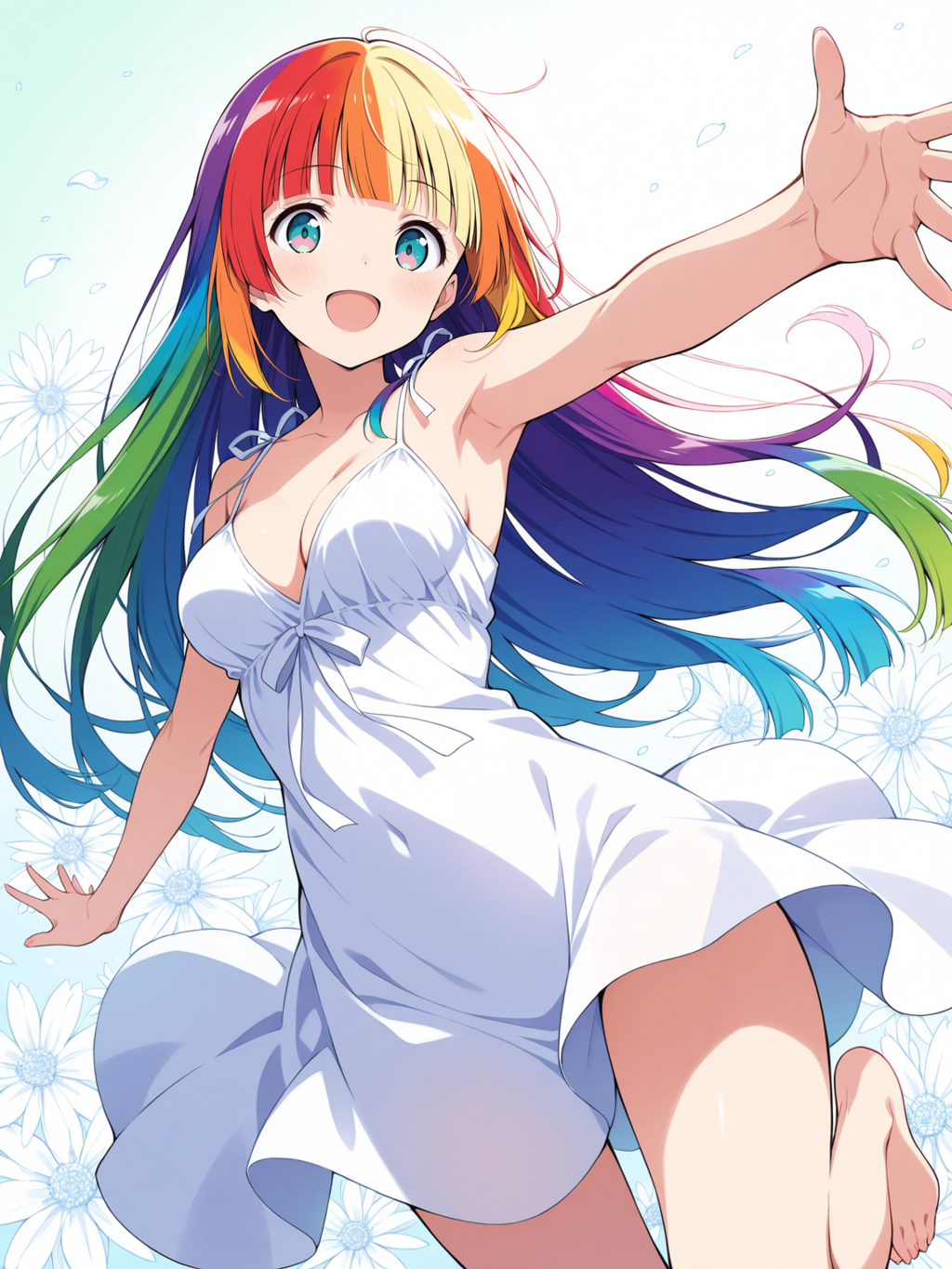 カラフルヘアー