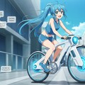 自転車と会話_ImageFX 3枚目