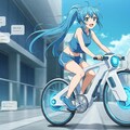 自転車と会話_ImageFX 4枚目