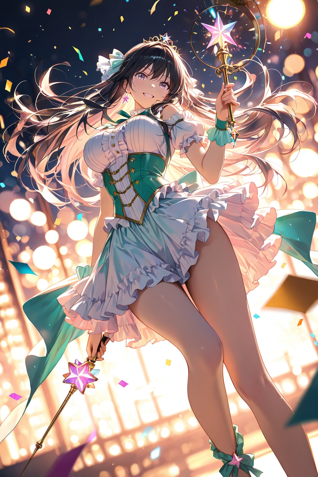 マジカルな衣装のお姉さん♡