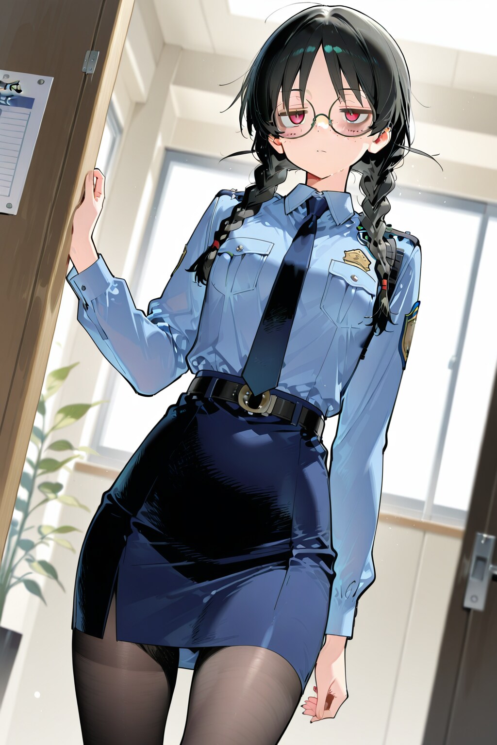 気だるげ婦警さん