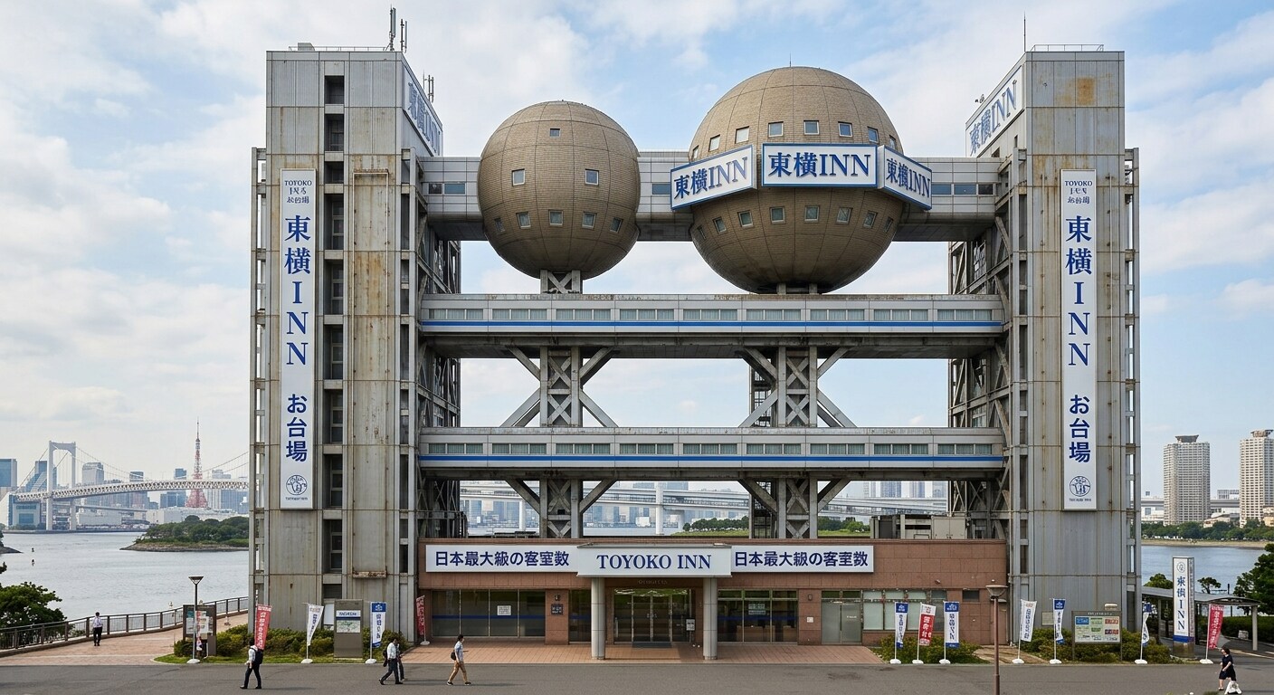 東横INNお台場（元テレビ局） | の人気AIイラスト・グラビア