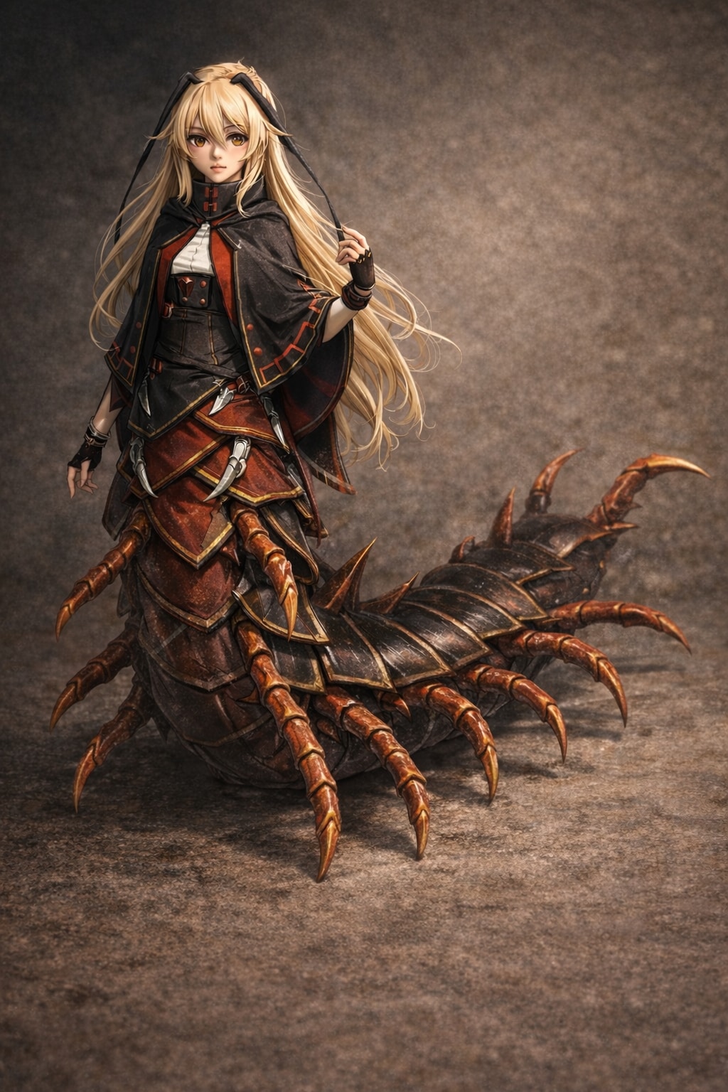 雨夜を裂く百脚の姫