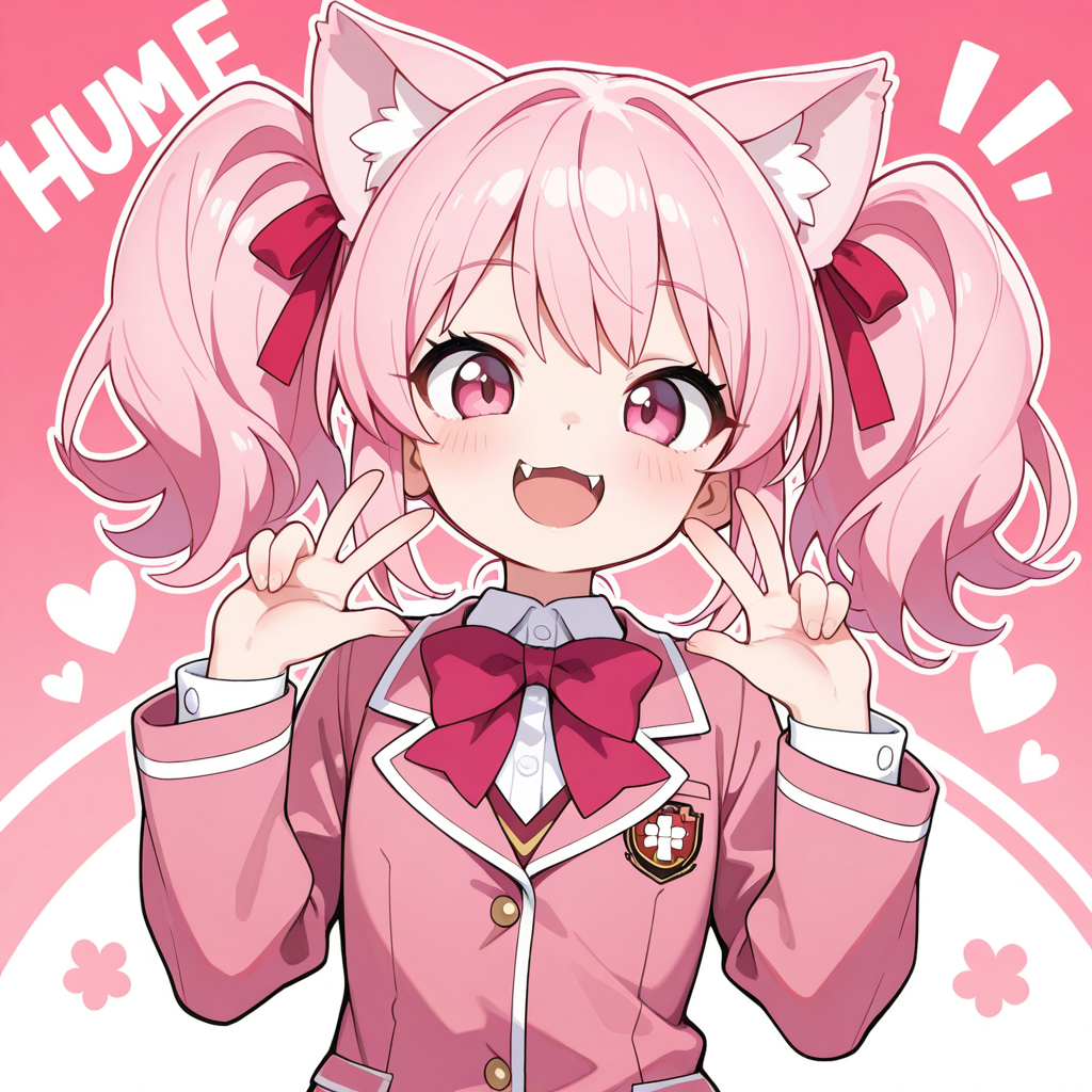 あおいちゃんの可愛いツインテールに近づきたい！！うちのねこちゃん！！ | の人気AIイラスト・グラビア