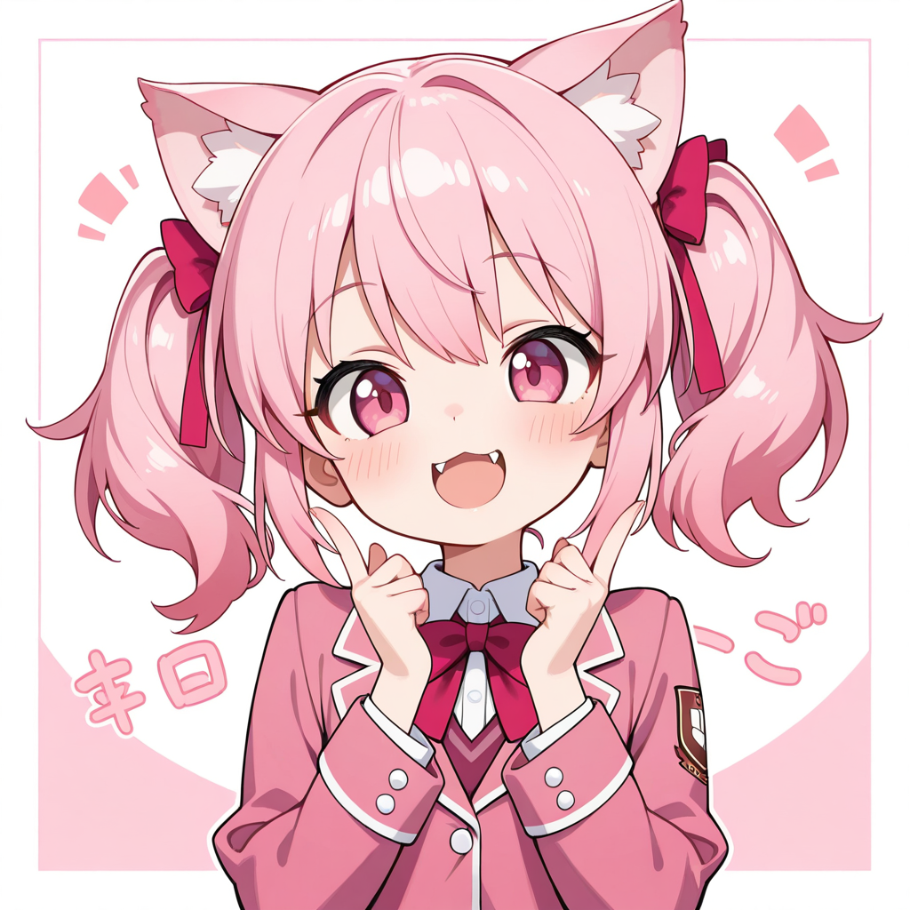 あおいちゃんの可愛いツインテールに近づきたい！！うちのねこちゃん！！