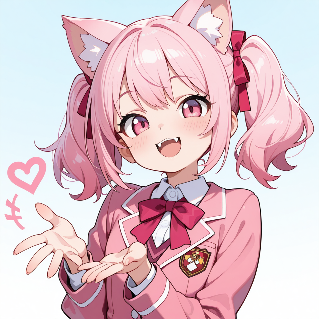 あおいちゃんの可愛いツインテールに近づきたい！！うちのねこちゃん！！