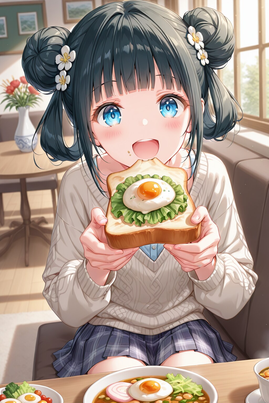 おだんごちゃん🍡✨と朝ごはん🍚✨　11/7