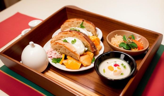 朝飯