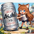 ビール缶と小さな女の子 3枚目