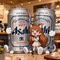 ビール缶と小さな女の子 2枚目