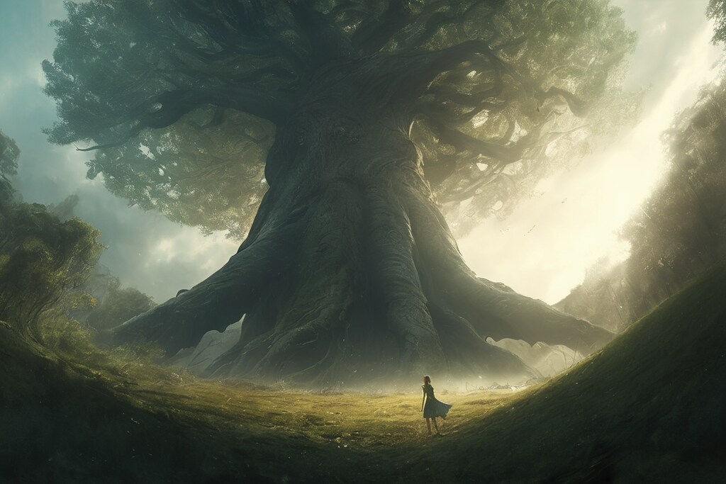 トレントが守護する森の風景