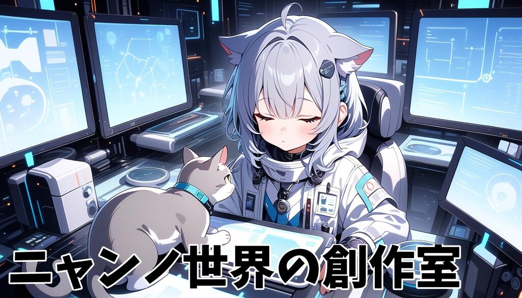 小説『ニャンノ世界の創作室』【ニャンノ世界】