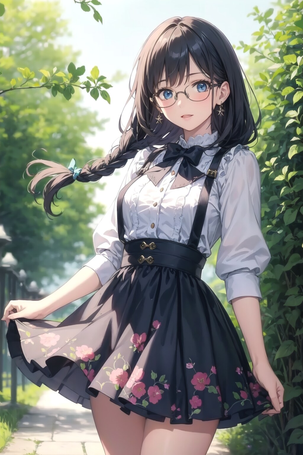 公園にて | の人気AIイラスト・グラビア