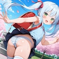 ロリA子ランドセルパンチラ 2枚目