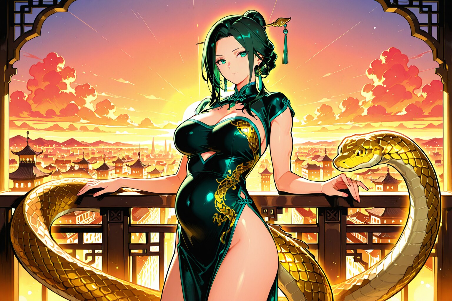 🐍👑蛇神の妻にして女帝：翠蘭（スイラン）