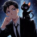 子猫と、黒髪短髪男性★その1-2(12枚) 6枚目