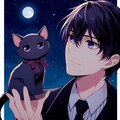子猫と、黒髪短髪男性★その1-2(12枚) 2枚目