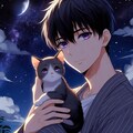 子猫と、黒髪短髪男性★その1-2(12枚) 3枚目